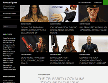 Tablet Screenshot of famousfigures.com